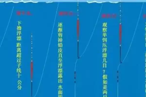 图片[4]-台钓鲤鱼如何有效调漂？先重铅找底再修剪铅皮-会东网