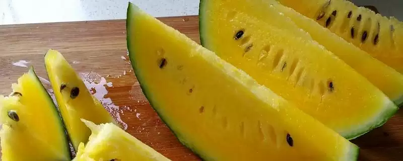 黄瓤西瓜由来基因决定的吗,黄瓤的西瓜怎么来的,是基因的原因?插图 黄瓤西瓜由来基因决定的吗,黄瓤的西瓜怎么来的,是基因的原因?插图