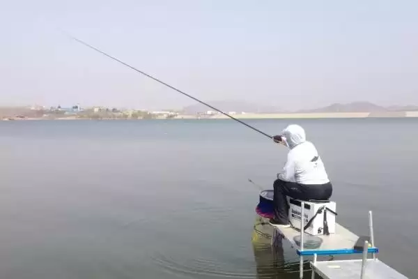 海竿可以浮钓鲢鳙鱼吗,海竿浮钓鲢鱼相对来说比较容易吗插图6