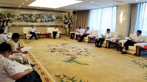 会东网：刘晓博率队与锦江区委书记陈历章及相关负责人座谈插图1