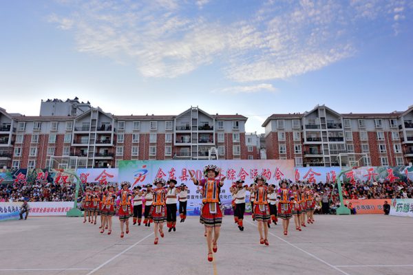 凉山州会东县跳脚舞