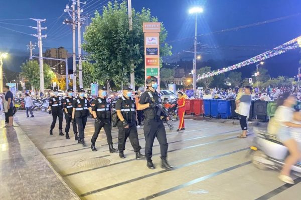 图片[1]-会东公安开展为期3天的夏夜治安巡查-会东网
