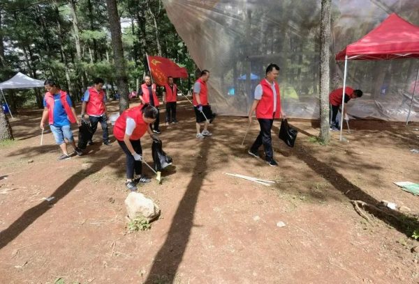 会东姜州开展“守护绿水青山，振兴美丽乡村”主题党日活动插图2