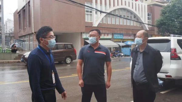 图片[1]-中国会东门户网，孙云华到会东县学校督导疫情防控工作-会东网