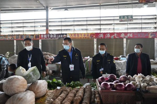 会东疫情防控,会东县市场监管局深入辖区对部分农贸市场插图1 会东疫情防控,会东县市场监管局深入辖区对部分农贸市场插图1