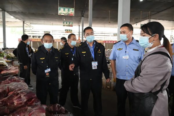 会东疫情防控,会东县市场监管局深入辖区对部分农贸市场插图 会东疫情防控,会东县市场监管局深入辖区对部分农贸市场插图