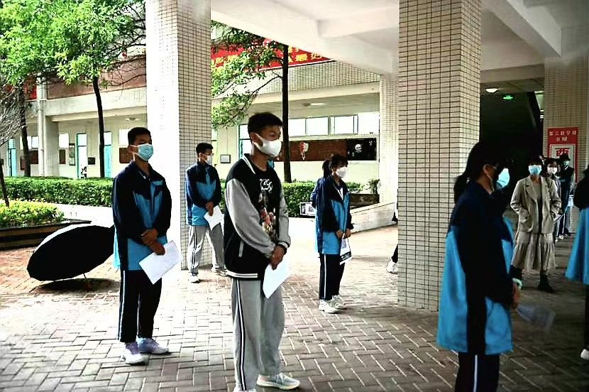 会东县第二轮全员免费核酸检测，会东县和文中学插图4