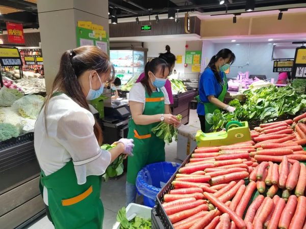 会东县“隔离不隔爱”——快盛购物连锁超市开启“线下配送”模式插图1 会东县“隔离不隔爱”——快盛购物连锁超市开启“线下配送”模式插图1