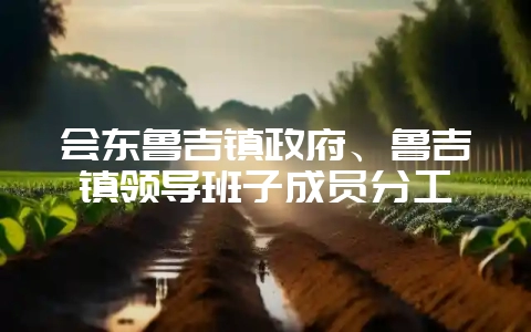 会东鲁吉镇政府、鲁吉镇领导班子成员分工-会东网