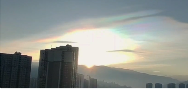 会东网,11月11日会东的网友拍摄到了罕见白云-会东网