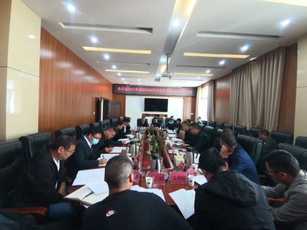 会东网，11月9日，会东领导杨祥福主持召开2022年度耕地推进会插图