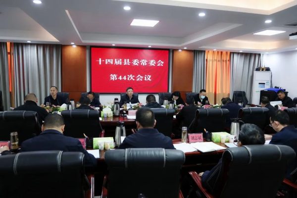 会东网，11月19日，会东十四届县委常委会召开第44次会议插图