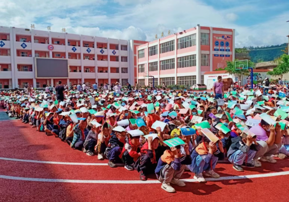 会东网资讯，会东第五小学举行防震应急疏散演练插图