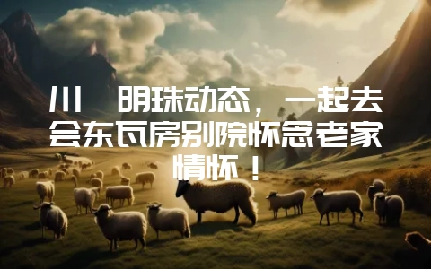 川滇明珠动态,一起去会东瓦房别院怀念老家情怀!-会东网