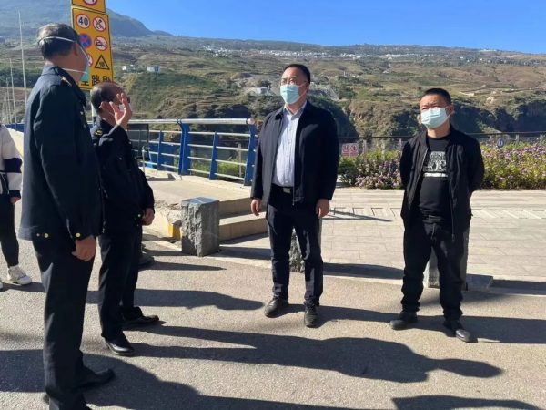 川滇明珠,11月18日,会东领导孙云华到洪门渡疫情防控综合卡点-会东网