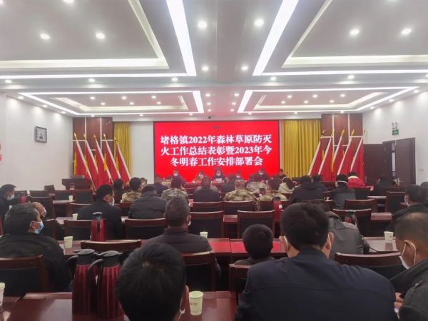 会东网动态，12月9日，堵格镇组织召开2022年森林草原防灭火表扬大会插图