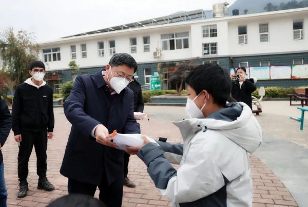 会东网，12月22日，州政协副主席、县委书记环江红到小坝心敬老院插图1