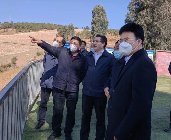 会东网，1月9日，三峡集团移民办党委书记刘祖雄到会东县调研插图