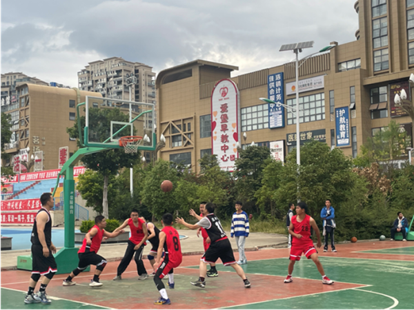 会东和文中学教职工运动会篮球比赛开幕插图4 会东和文中学教职工运动会篮球比赛开幕插图4