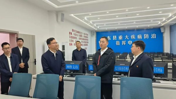 谢立到会东县人民医院调研插图