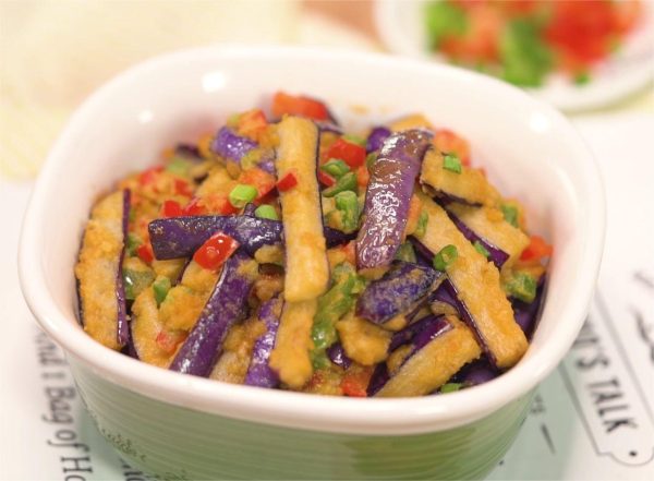 会东网美食丨川味炝锅鱼、肉丝花生凉粉、咸蛋黄烧茄子做法插图9 会东网美食丨川味炝锅鱼、肉丝花生凉粉、咸蛋黄烧茄子做法插图9