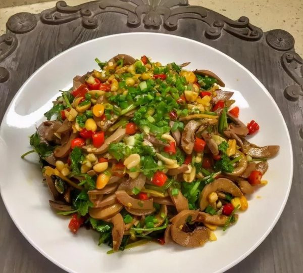 芥末拌腰片怎么做?猪肉煎饺和鲜虾荸荠烩饭的做法?插图1 芥末拌腰片怎么做?猪肉煎饺和鲜虾荸荠烩饭的做法?插图1