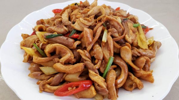 【会东网】豆豉蒸五花肉和酸菜炒猪肚条的做法插图7 【会东网】豆豉蒸五花肉和酸菜炒猪肚条的做法插图7