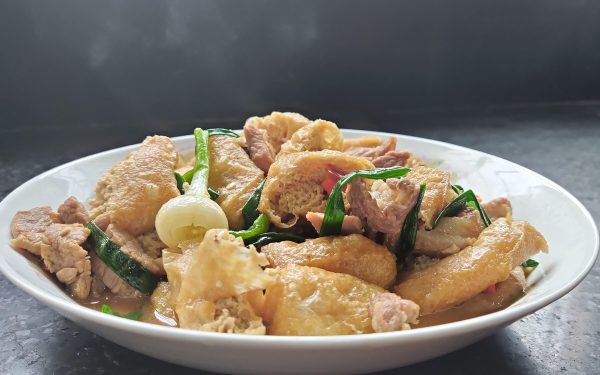 会东网美食专栏|凉拌豆腐皮金针菇、酸菜油豆腐插图5 会东网美食专栏|凉拌豆腐皮金针菇、酸菜油豆腐插图5