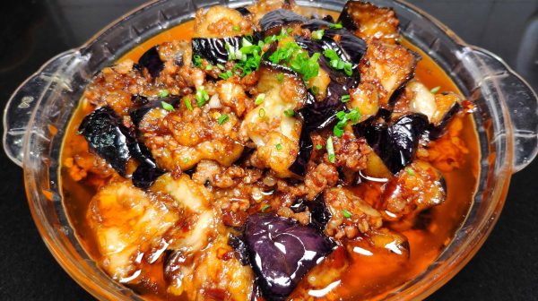 【会东网美食】酱爆茄子金针菇、榨菜蒸猪心，越吃越想吃插图2