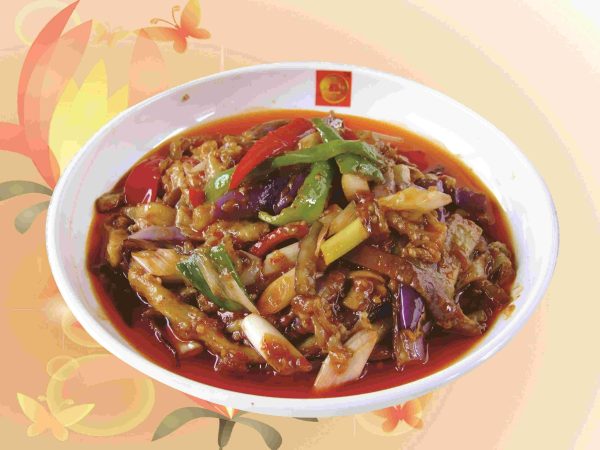 【会东网美食】酱爆茄子金针菇、榨菜蒸猪心，越吃越想吃插图1