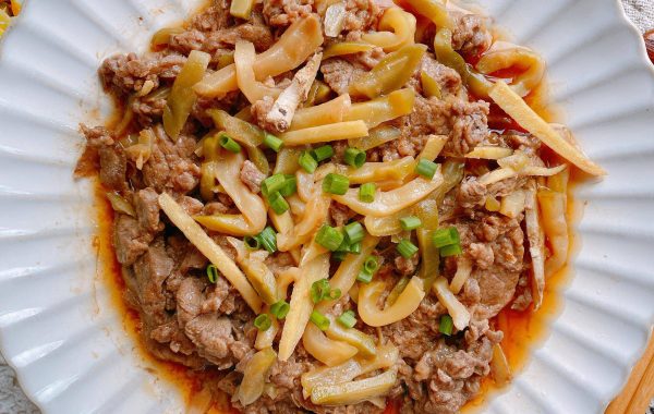 【会东网美食】酱爆茄子金针菇、榨菜蒸猪心，越吃越想吃插图5