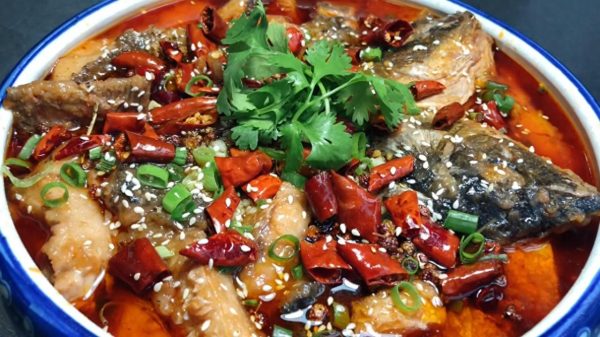 会东网美食丨川味炝锅鱼、肉丝花生凉粉、咸蛋黄烧茄子做法插图 会东网美食丨川味炝锅鱼、肉丝花生凉粉、咸蛋黄烧茄子做法插图