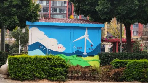 会东县配电箱大变身：从“城市瑕疵”到“艺术画廊”插图4