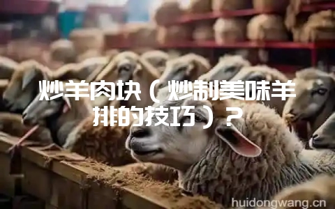 炒羊肉块(炒制美味羊排的技巧)?-会东网