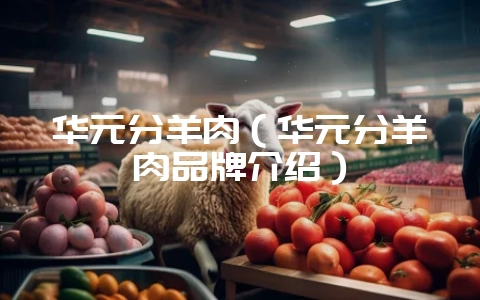 华元分羊肉(华元分羊肉品牌介绍)-会东网