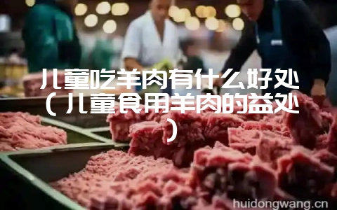 儿童吃羊肉有什么好处(儿童食用羊肉的益处)插图 儿童吃羊肉有什么好处(儿童食用羊肉的益处)插图