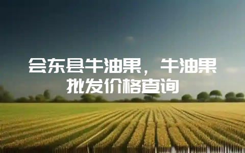 会东县牛油果,牛油果批发价格查询-会东网