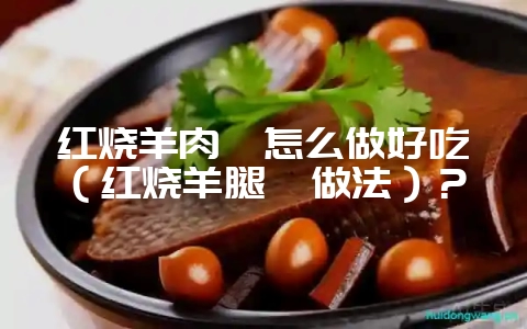 红烧羊肉煲怎么做好吃（红烧羊腿煲做法）？-会东网
