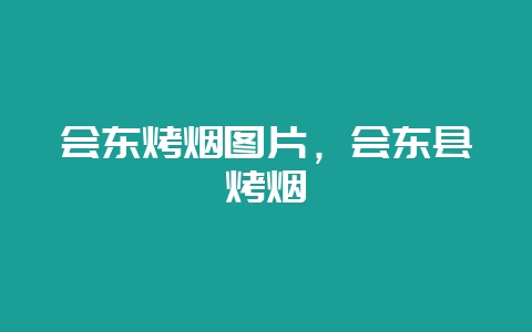 会东烤烟图片,会东县烤烟-会东网