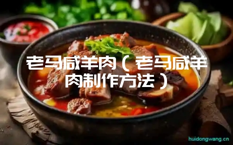 老马咸羊肉(老马咸羊肉制作方法)插图 老马咸羊肉(老马咸羊肉制作方法)插图