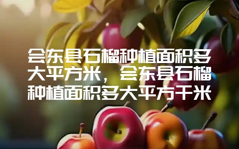 会东县石榴种植面积多大平方米,会东县石榴种植面积多大平方千米-会东网