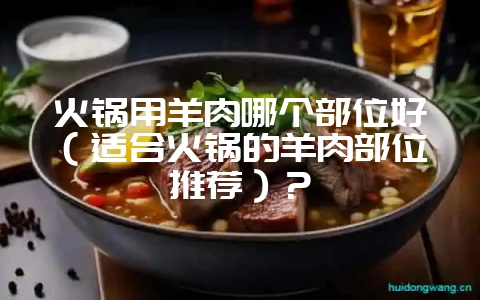 火锅用羊肉哪个部位好（适合火锅的羊肉部位推荐）？-会东网