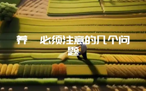 养貂必须注意的几个问题-会东网