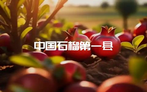 中国石榴第一县插图 中国石榴第一县插图