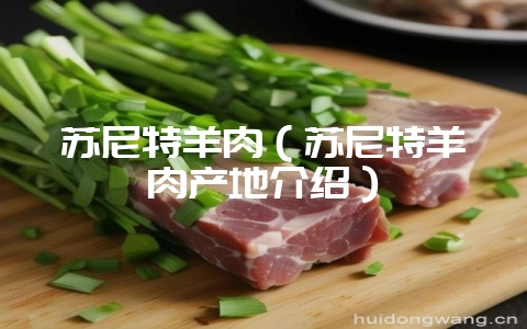 苏尼特羊肉(苏尼特羊肉产地介绍)-会东网
