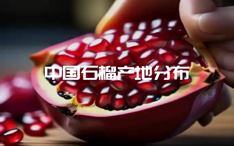 中国石榴产地分布-会东网