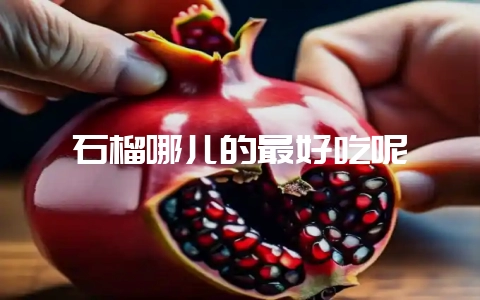 石榴哪儿的最好吃呢插图 石榴哪儿的最好吃呢插图
