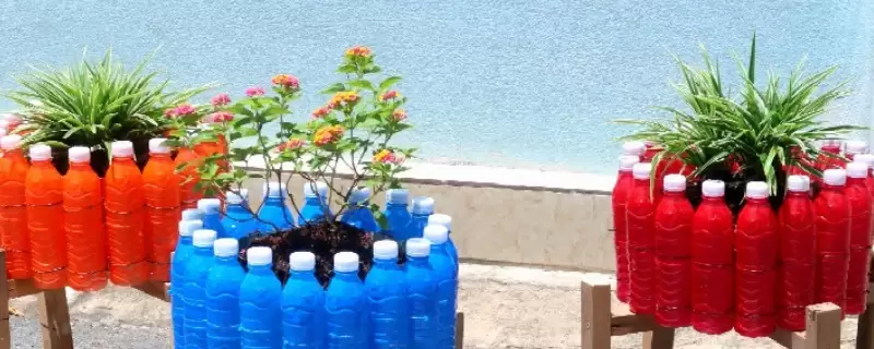 用废瓶子做花盆的方法-会东网