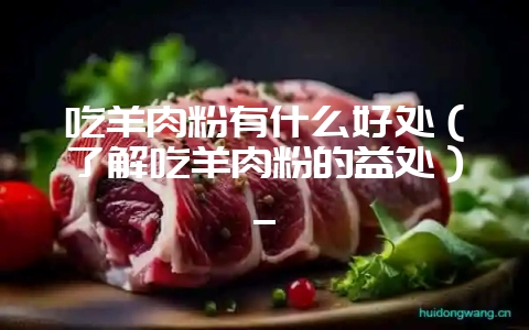吃羊肉粉有什么好处(了解吃羊肉粉的益处)_-会东网