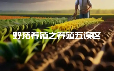 野猪养殖之养殖五误区-会东网